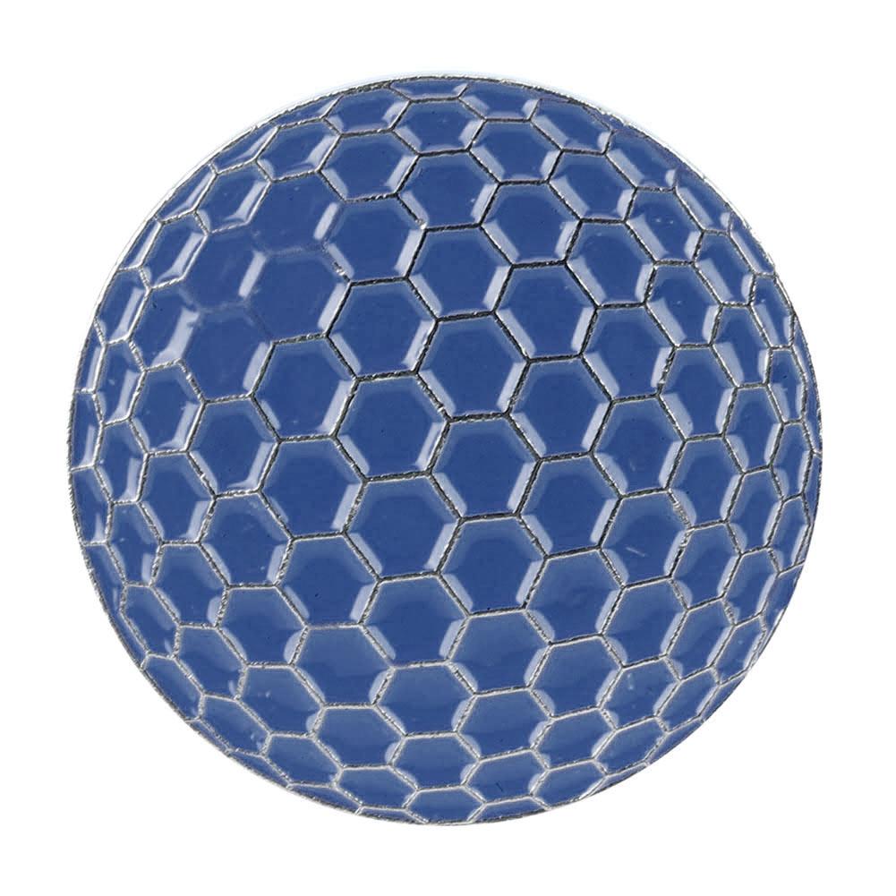 Trwały Metalowy Magnetyczny Marker do Piłek Golfowych na Zewnątrz z Klipsem do Kapelusza Akcesorium Golfera(niebieskie ubrania)