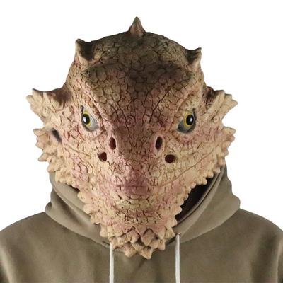 Desert Spiny Lizard Mask Animal Head Mask Halloween kostym låtsas för vuxna