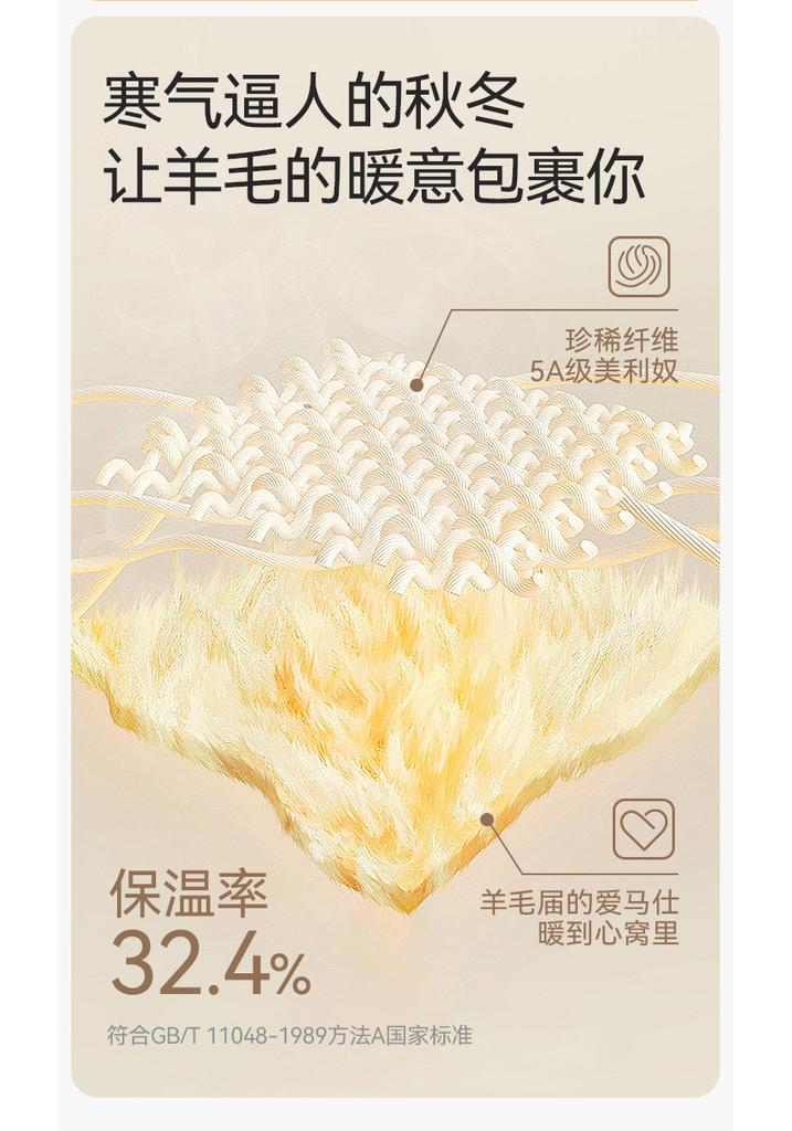 [Including Wool and Silk] English Style Winter 260g Medium Thick Thermal Underwear Set for Boys and Girls