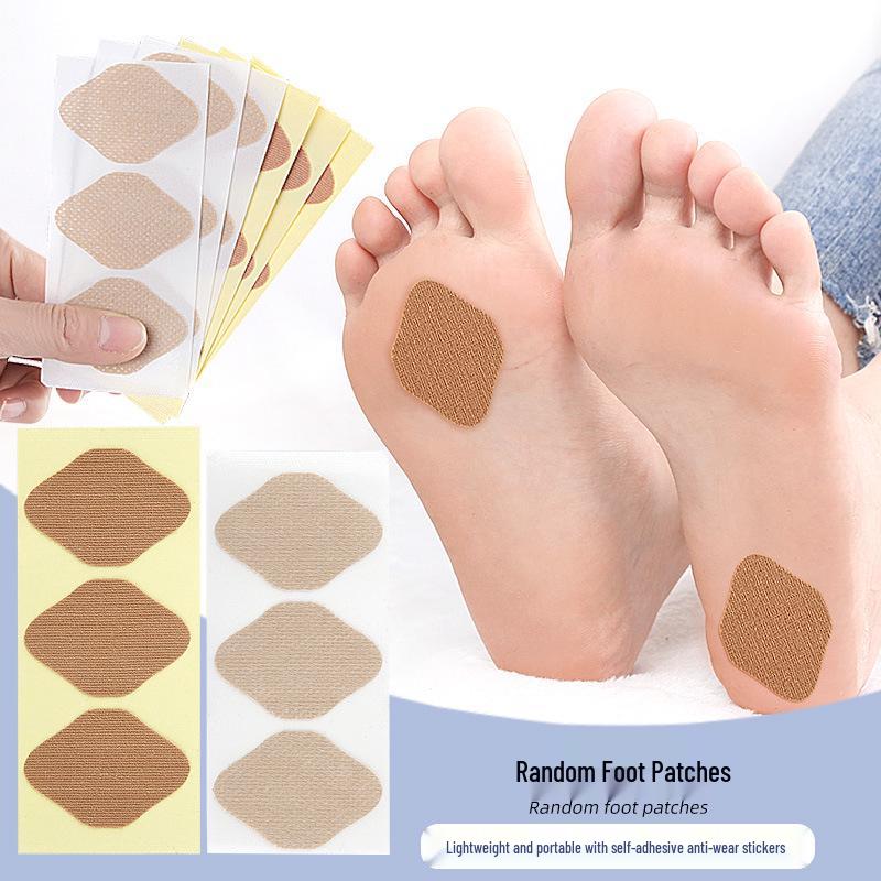 Invisible Water-Repellent Anti-Rub Heel & Toe Patches for Pressure Relief and Friction Protection