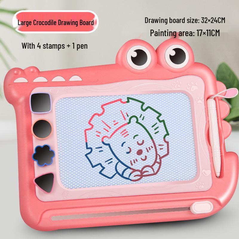 Magnetic Drawing Board for Toddlers 0-3 Years | Hand-Painted Educational Toy for Learning & Creativity