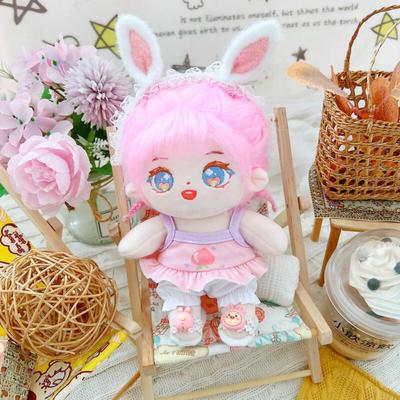 Adereços de Vestir Casuais Elegantes e Requintados Boneca de Ídolo de 20cm Roupas Estampadas Roupa de Presente Diário para Crianças Meninas