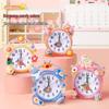 Cute Cartoon Children's Alarm Clock - Handmade Wake-Up Clock for Girls