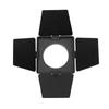 Barn Door Fit for Bowens Mini Mount COB Light Professional Aluminum Alloy Four Leaf Light Baffle