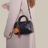 Trendy versatile spring and summer foreign style crossbody shoulder bag simple women's bag cute puppy pendant woman