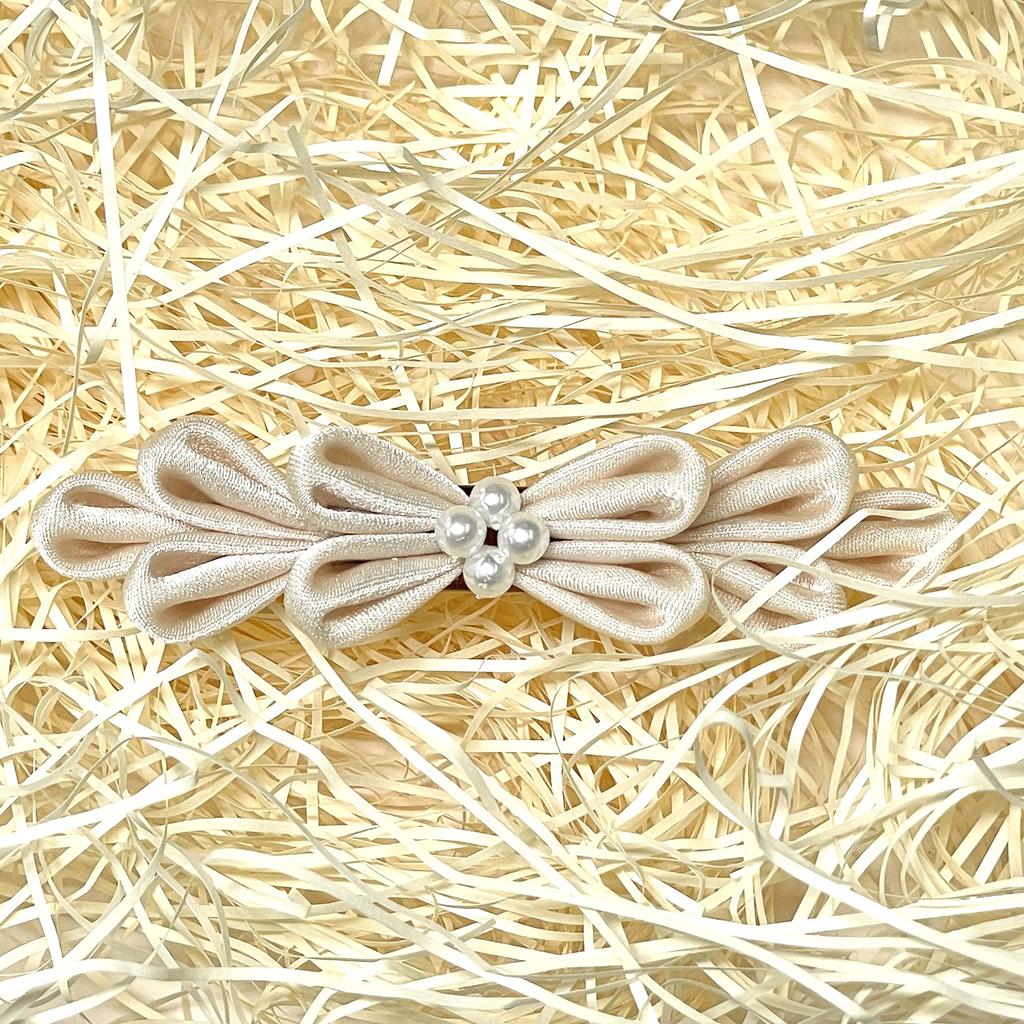 Tsumami Zaiku Barrette M em-151 (Off White)