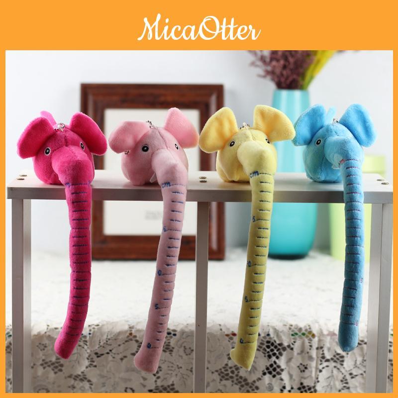 Adorable Forest Animal Long-nosed Elephant Plush Toy Small Stuffed Doll