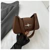 Chic Fashionable Large Capacity Shoulder Bag Women 2023 Autumn New Trend Retro Commuter Underarm Bag Female