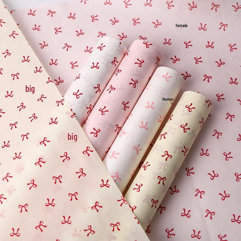 Exklusives florales Seidenpapier zum Einwickeln und Auslegen