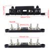 4 Stud Bus Bar Power Distribution Block 48V M6/M8 Bus Bar Board with Cover Busbar Power Case Rust-Resistant RV Parts Accessories