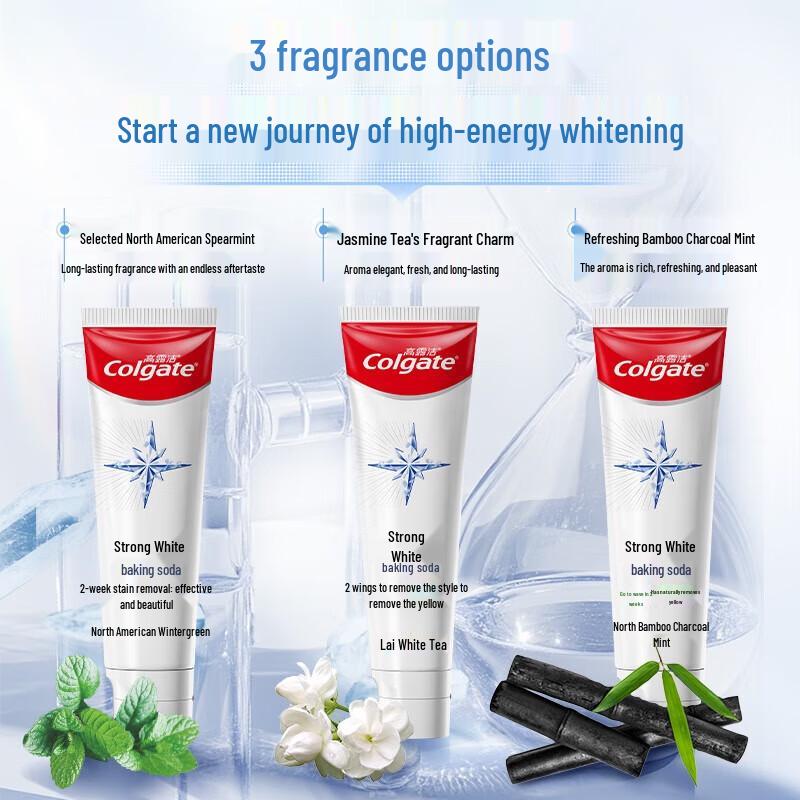 Colgate Whitening Baking Soda Spearmint Toothpaste