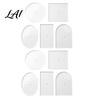DIY Bastelbedarf 5 Stück Nadelspitze Acryl Vorlagen Set Präzises Mittelloch Design Stoffmuster Markierungswerkzeuge