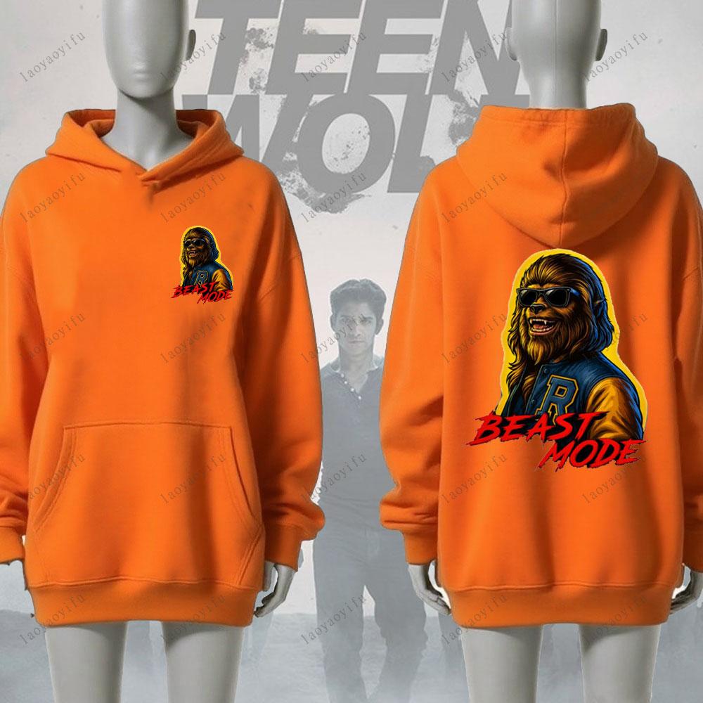 Teen Wolf Dylan Acto Hip Hop Bootleg Vintage Styl Unisex Mikina Skvělá MODE Tištěná Mikina Podzimní a Zimní Pánská Mikina