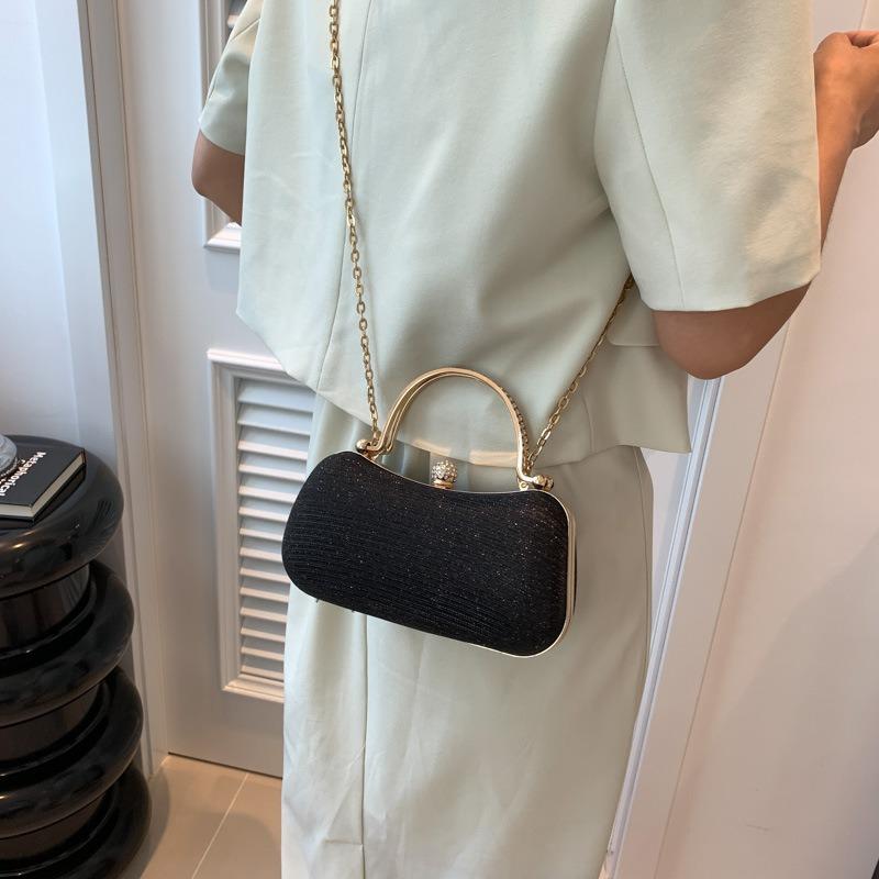Casual Women's Bag Simple Small Bag New Trend Women's Bag Texture Personalized Shoulder Chain Messenger Bag