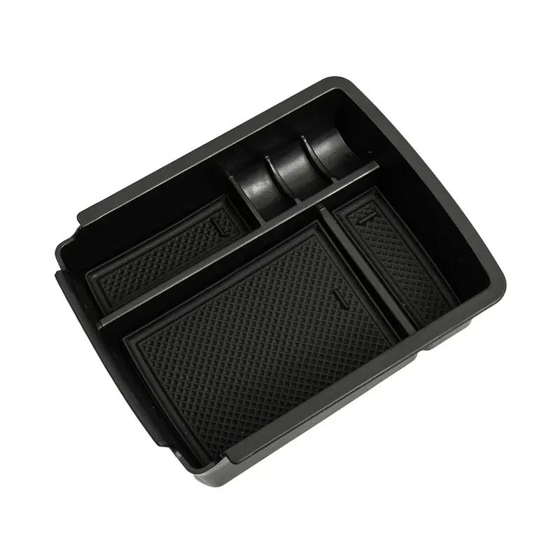 Car Armrest Secondary Storage Box Center Console Organizer Tray For Golf 7 Golf Mk7 2013-2017 Central Armrest Storage Box