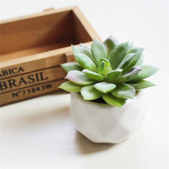 1Pc Artificial Flower Succulent Plant Bonsai DIY Garden Office Home Party Decor