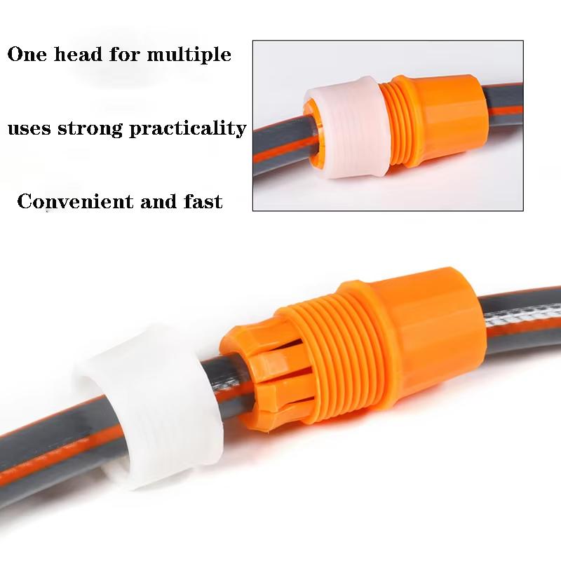Multifunctional Faucet Connector for Car Garden Hose Household Hard Pipe to Cauliflower Water Pipe with Wire Removal