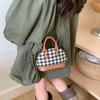 Shell Bag For Kids With Pu Material And Color Block Design For Daily Use