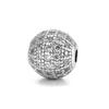 Copper Micro-set Diamond Ball Jewelry Accessories 10mm Round Spacer Beads for DIY Beading