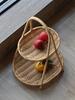 European Style Multi-Layer Imitation Rattan Fruit & Snack Tray