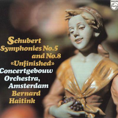 LP Record BERNARD HAITINK CONCERTGEBOUW ORCH  Schubert Symphonies No. 5 No. 8 U 18PC80 PHILIPS 1981 Japan Classical Used