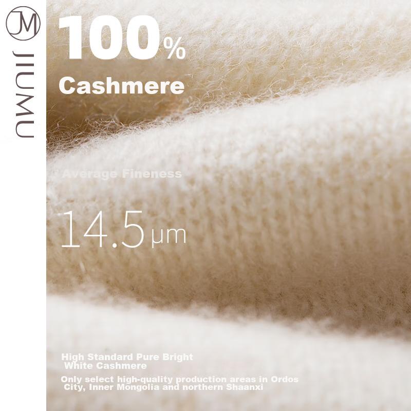 JIUMU 100% Cashmere Scarf for Women, Autumn And Winter Warm Neck Warmer, Gift for Women Or Mothers, Birthday Present Gift Box