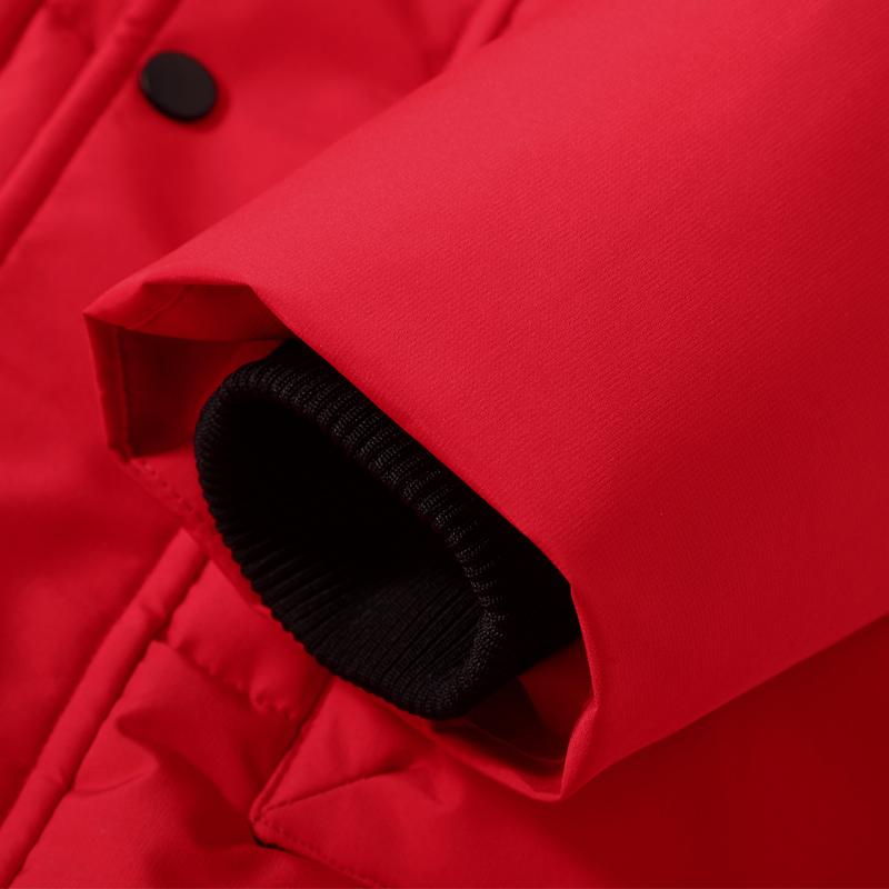 Fashion Winter Long Parkas for Men Jackets Thick Warm Black Overcoat Winter Coat With Hooded