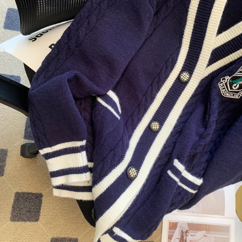 Winter Frauen Pullover Strickjacke Oversize Mädchen Pullover Frau Kaschmir Pullover Tops Langarm Maxi Vintage Y2k Dicke