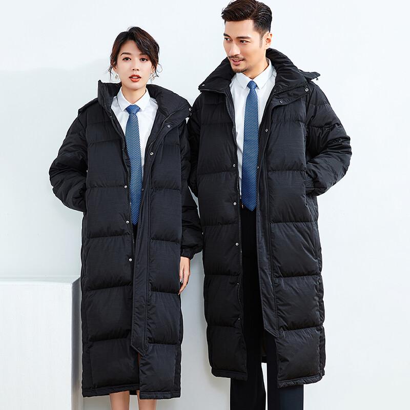 Terman Unisex Long Warm Down Work Jacket L