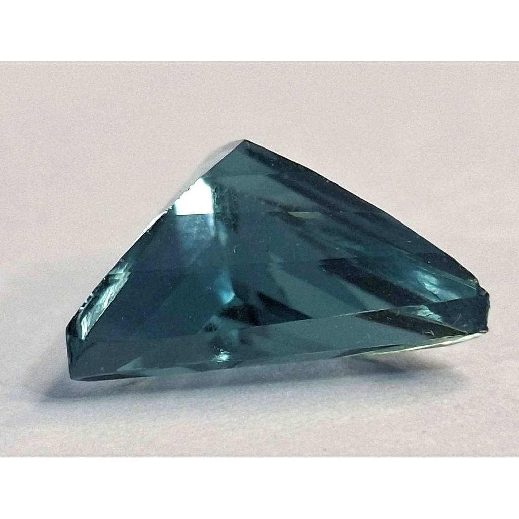 Natural Greenish Blue Tourmaline Trillion Cut 7-9 Ct Beautiful Loose Gemstone
