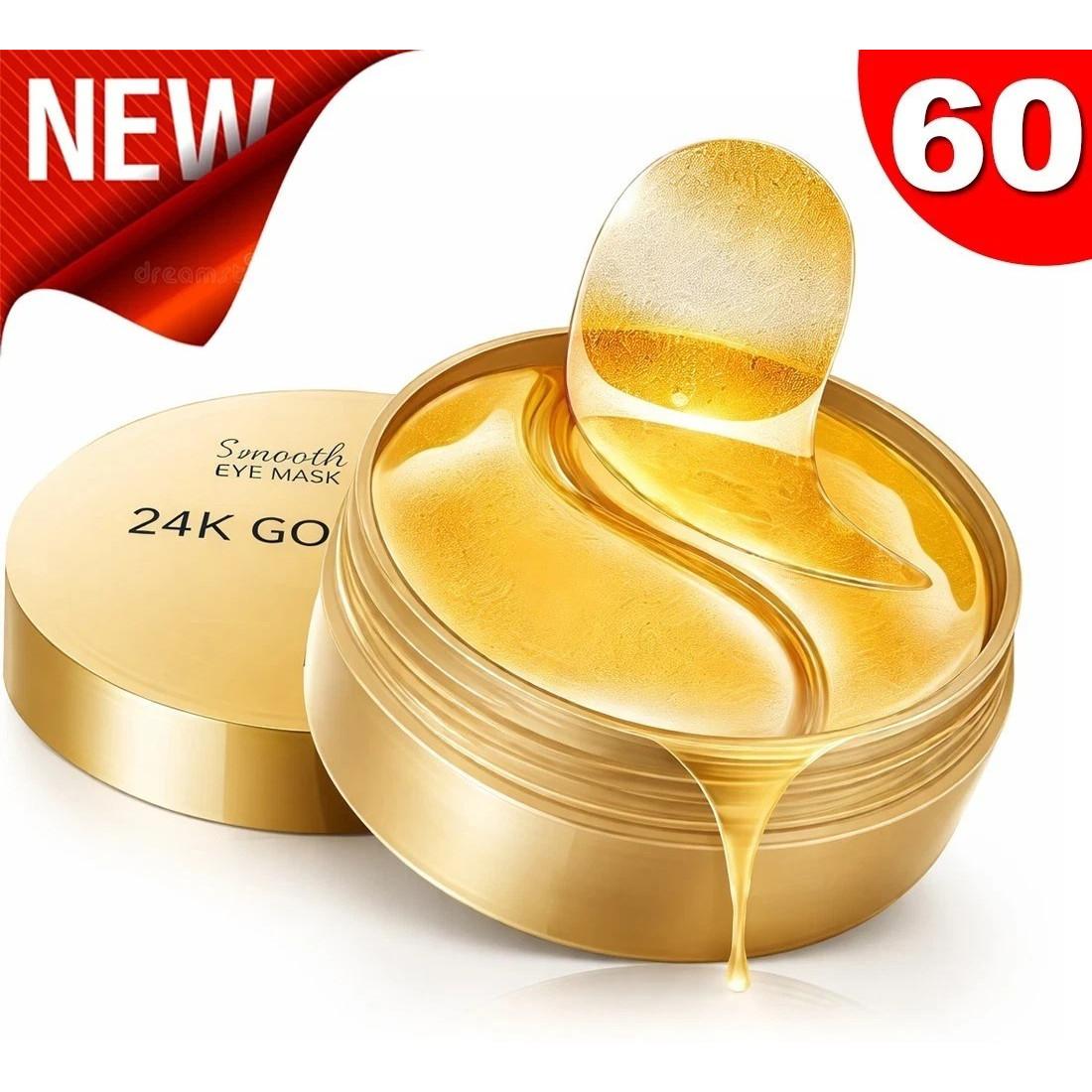 24K Gold Patch for Wrinkles, Dark