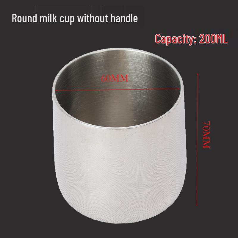 Stainless Steel Sugar Bowl and Milk Cup Set for Restaurant and Hotel Use