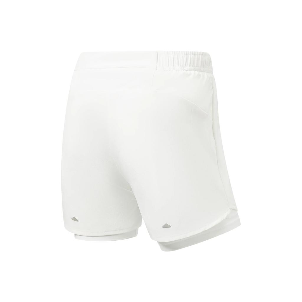 Li Ning Running Series Simple Mid Waist Casual Fashion Sports Shorts Women shorts AKSW298-1