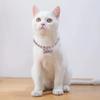 Adjustable Pet Necklace Cat Dog Crystal Collar Rhinestone Bone Pendant Cats Dogs Luxury Fashion Dress Up Decoration Accessories