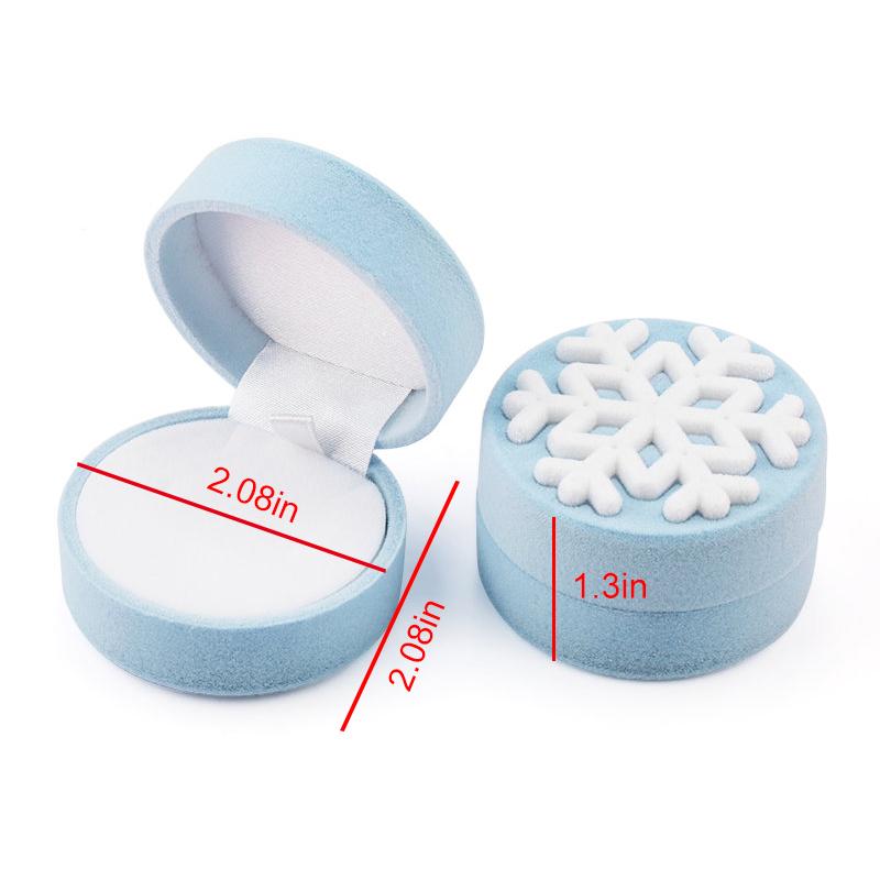 1 Piece Lovely Velvet Jewelry Box Container Wedding Ring Box for Earrings Necklace Bracelet Display Gift Box Holder 16 styles