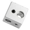 20x20x13mm Aluminium MK10 Extruder Hotend Heizblock M7 Gewinde Heatbreak für 3D Drucker