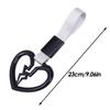 Broken Heart Shape Decorative Car Anti-static Tape Drift Warning Ring Handle Car Front and Rear Bumper Supplies Auto Accessories