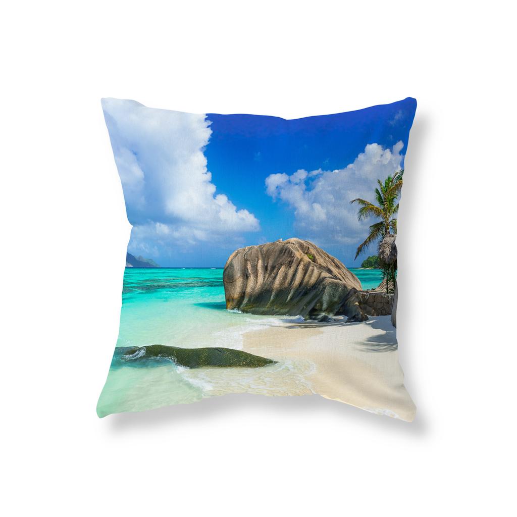Beach Sunset Nature Landscape Throw Pillow Cover Party Decor Sofa Room Decor Pillow Cover Chair Cushion Cover Home Decor