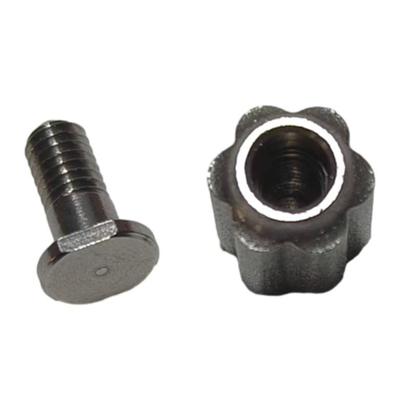 

1 Pair Mounting Plate Spacers Bed Screws and Nut for SME 3009/3012 Tonearm Reliable and Squeezable Fixing Screws Set 1