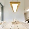 Pendant Lamp - NETTLIFE - LED 40W - Wood - Remote Control Dimmable - Scandinavian