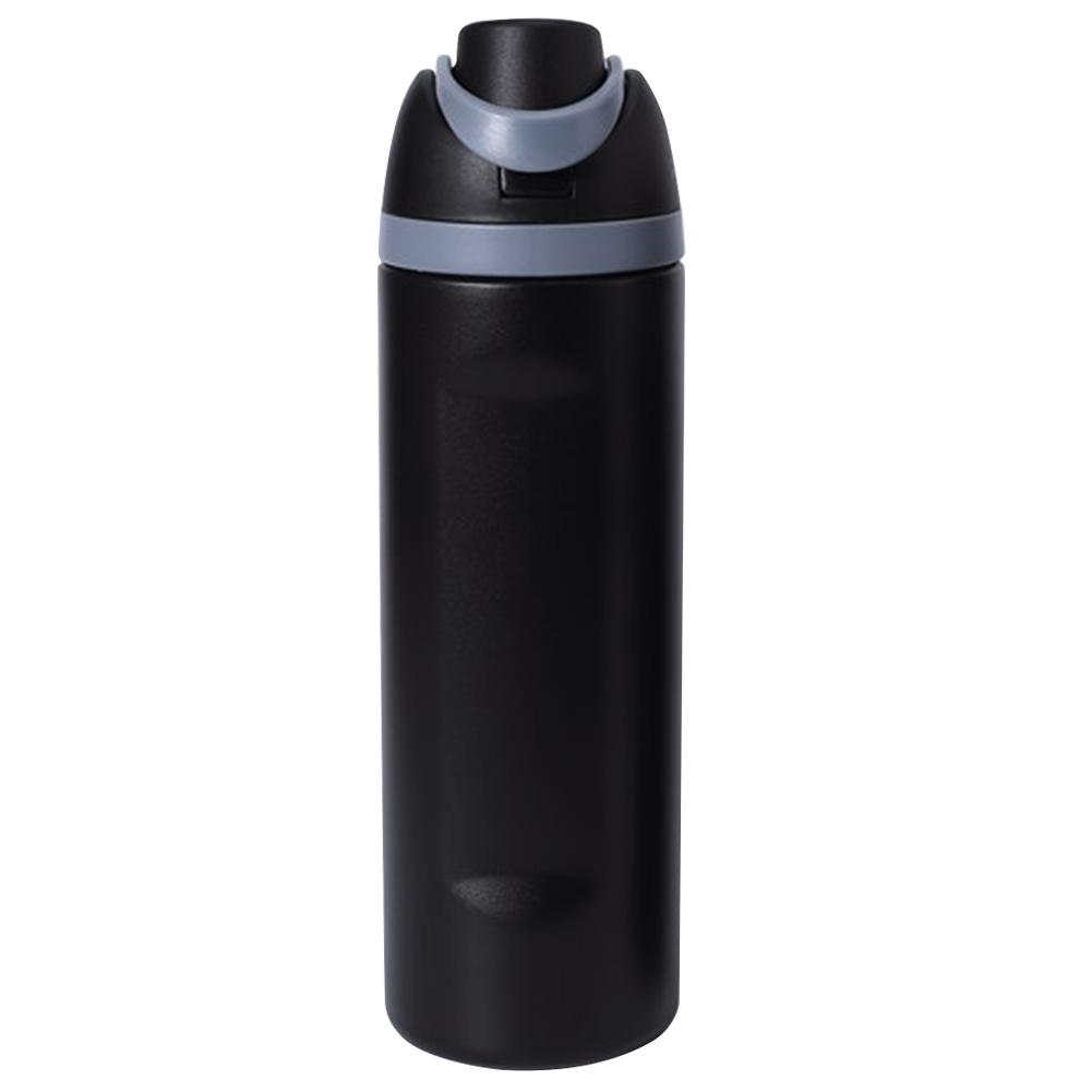 New Thermos Cup 24oz 32oz Insulated Cup Stainless Steel Space Kettle Water Bottle with Straw Vacuum Flasks for Car Outdoor Sport