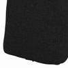 Back Cushion Black 45 X 24 X 50 Cm Fabric