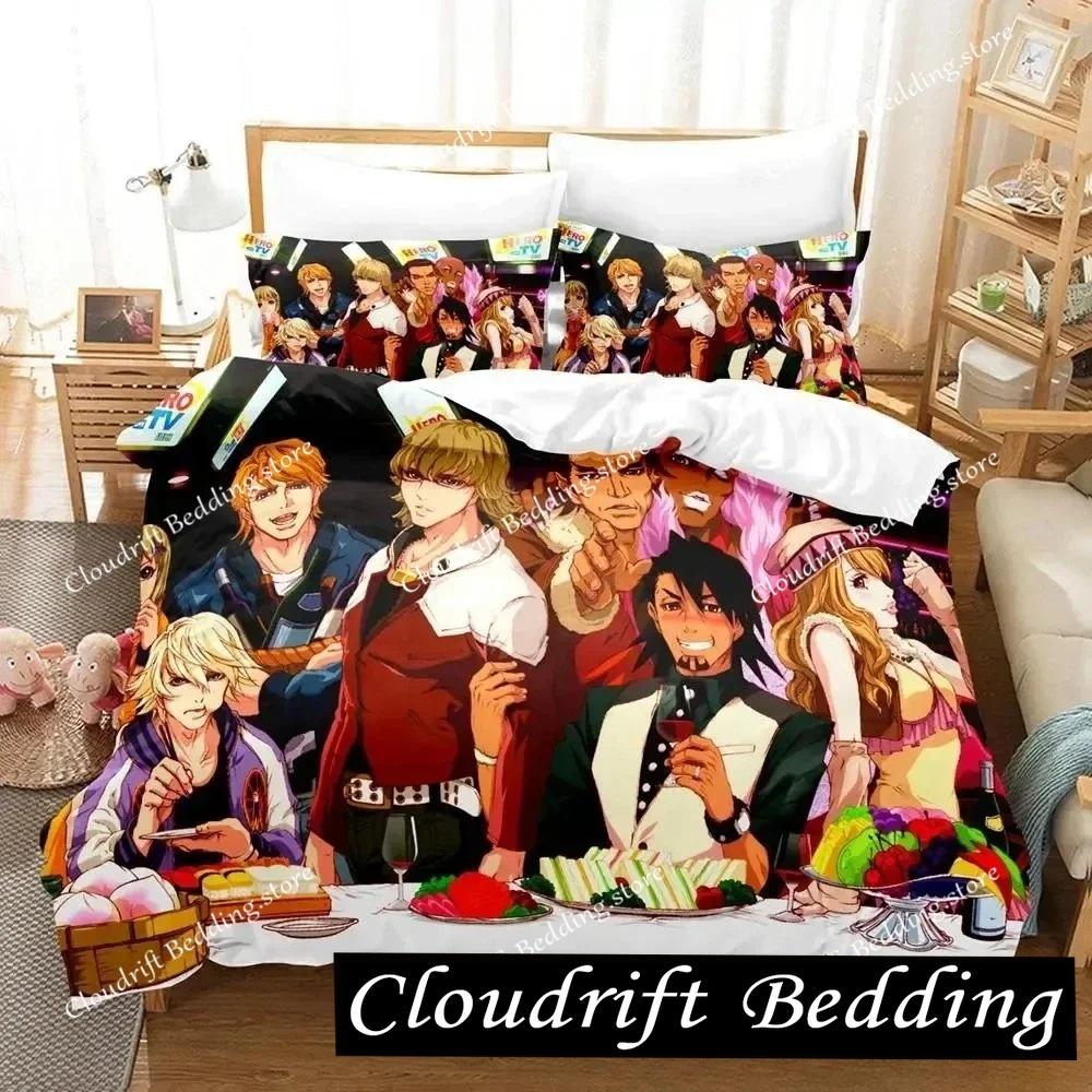 Tiger & Bunny Bedding Set Single Twin Full Queen King Size Bed Set Adult Kid Bedroom Duvet Cover Sets 3D Anime Parure De Lit Bed