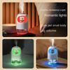 Umidificatore d'aria elettrico mini portatile da 150 ml USB ad ultrasuoni a nebbia fredda diffusore d'olio per aria lampada LED a colori romantici umidificatore d'aria