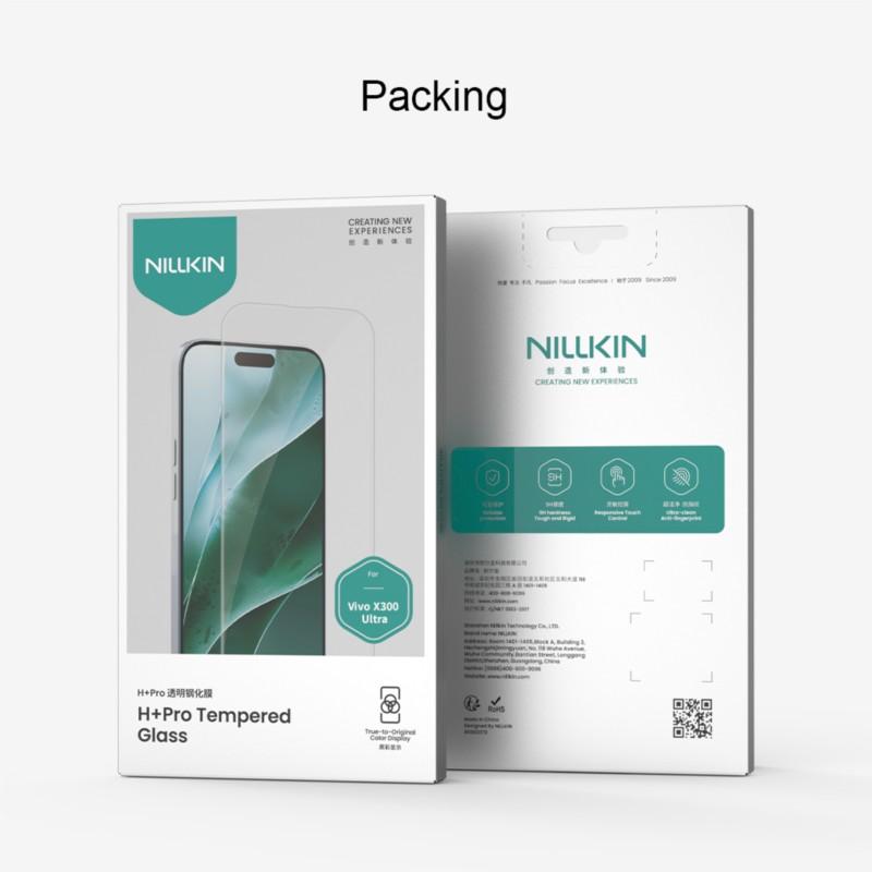 NILLKIN For Vivo X300 Ultra Tempered Glass Screen Protector Amazing H+PRO High Quality Transparent Glass Film 2.5D 9H