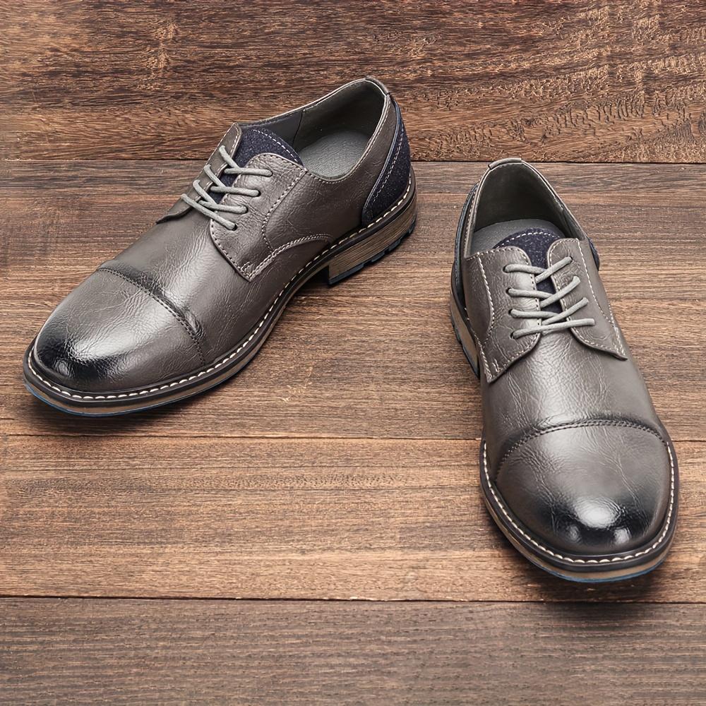 Men Shoes Fashion Comfortable 2026 Brand Men Derby Shoes