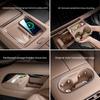 For Li Auto L6 L8 L9 2026 Car Storage Box Under Central Control Silicone Pad Tissue Box Waterproof Interior Modify Accessories