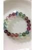 Peach Cixi Natural Tourmaline 3mm Bracelet: Single or Multiple Strands, Novel Style