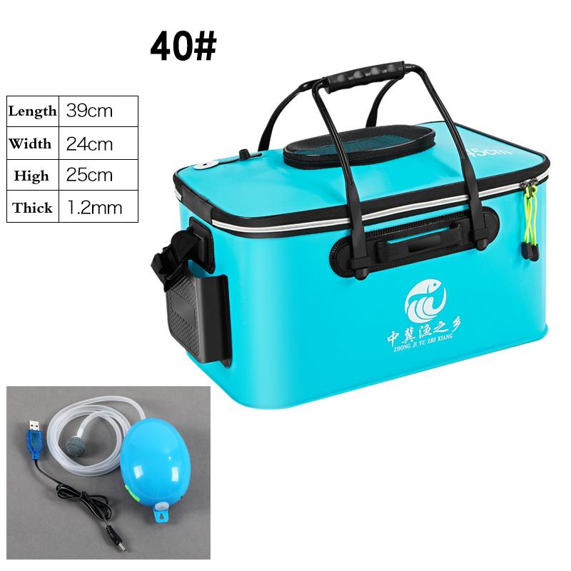 

Складное Утолщенное Рыболовное Ведро Сумка для Живой Рыбы Кислородный Насос Спорт на Открытом Воздухе Рыболовный Ящик для Снастей Рыболовный Ящик Сумка для Хранения Оборудование для Рыбалки