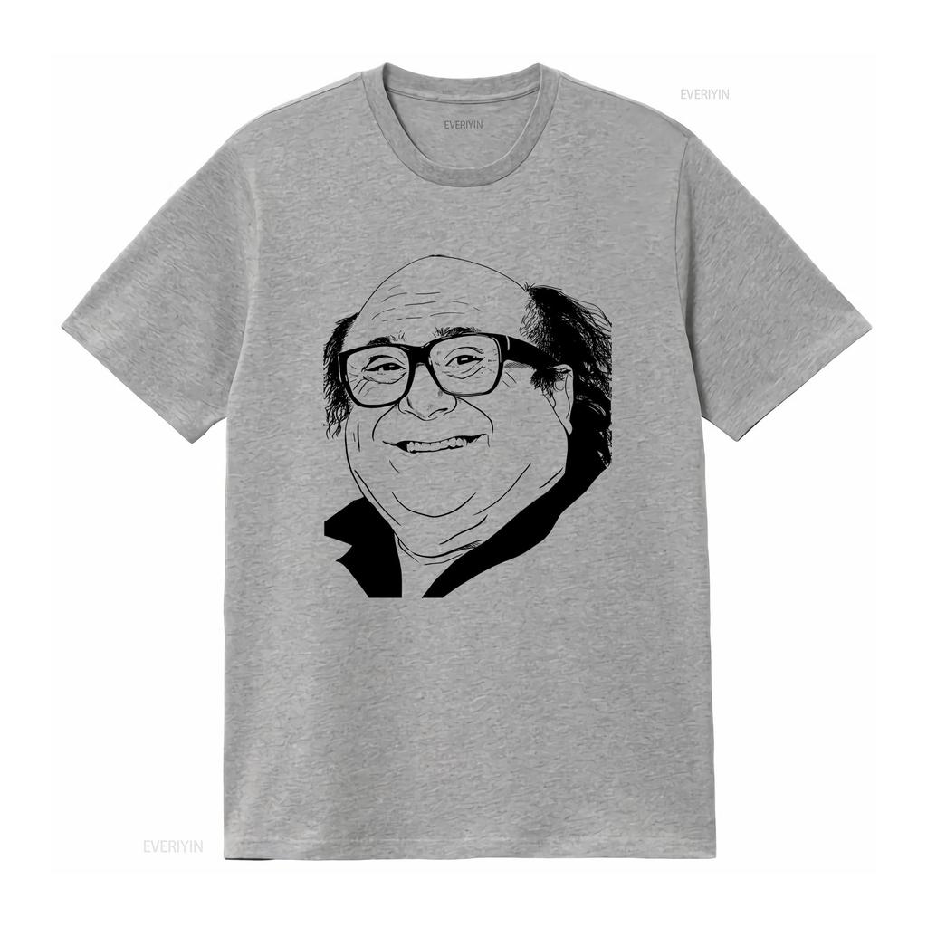Danny Devito Acteur Film Cinéma USA T-shirt Meme Drôle Haut Style Gamer Musique 640 vintage Lavé Haut Pour le Port Quotidien Unisexe